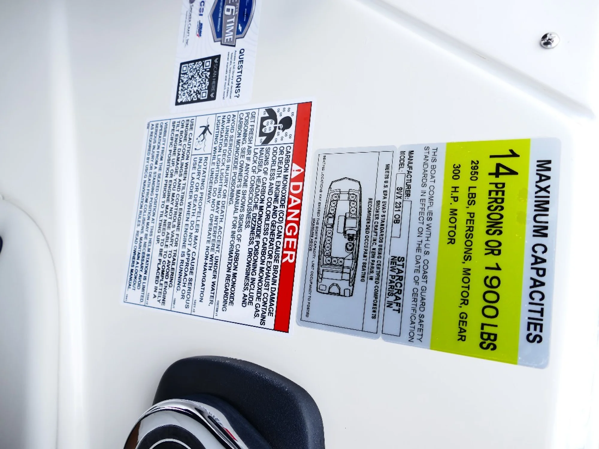 2026 Starcraft SVX 231 OB Deck Boat 61F - Image 4